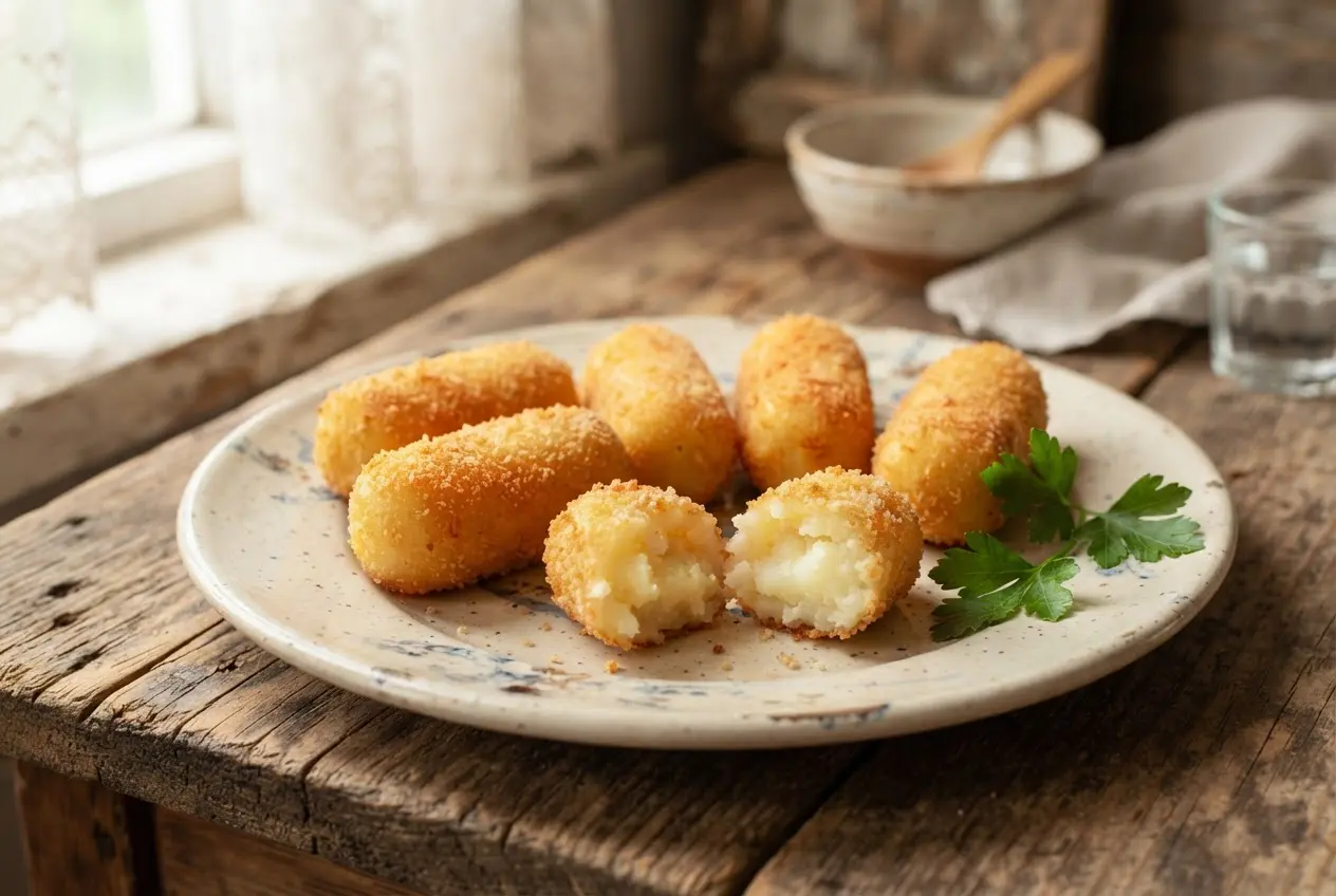 Картофельные крокеты с хрустящей корочкой