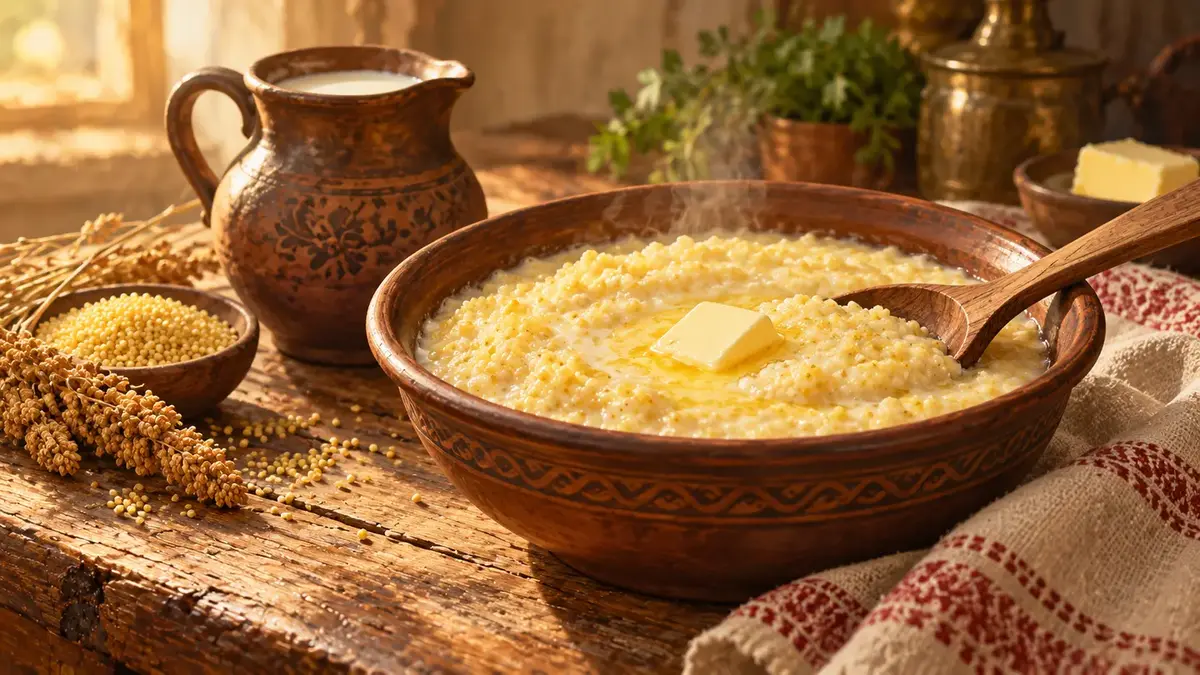 Пшённая каша на молоке — современный домашний рецепт